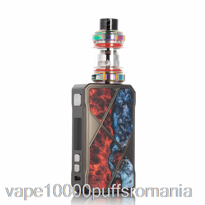 Vape Romania Freemax Maxus 200w Starter Kit Stabwood Rainbow